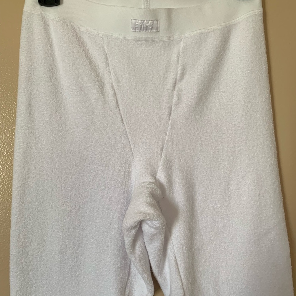 SKIMS Soft White Terry Leggings
